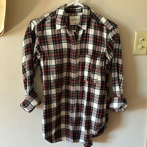 Womens Abercrombie plaid shirt